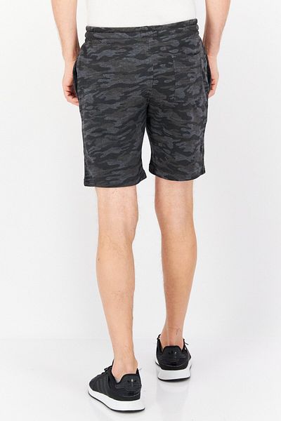 Kenneth Cole Men Drawstring Camouflage Basic Shorts, Multicolor