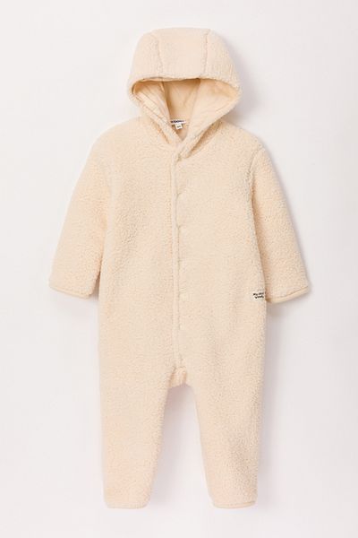 Woody Lamb Feather Velsoft Jumpsuit-Boa - 133 Parchment