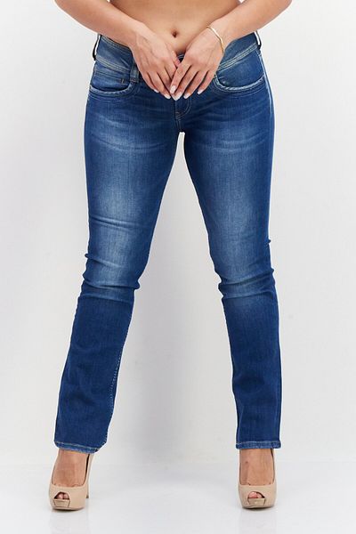 Pepe Jeans Women Denim Skinny Pants, Med Wash