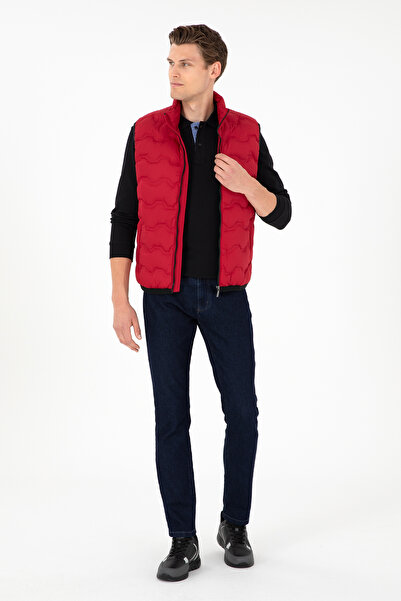 U.S. Polo Assn. Erkek Kırmızı Yelek 50290797-VR030