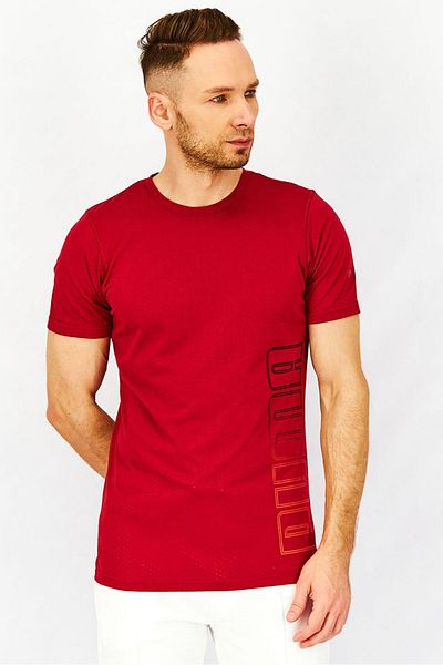 Puma Men Regular Fit Running T-shirt, Red
