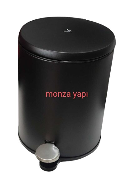 pirimanova Primanova Cigo Çelik Çöp Kovası 6lt Mat Siyah