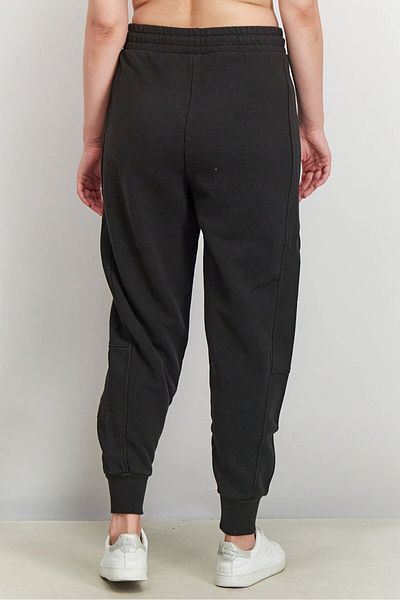 Puma Women Drawstring Embroidered Logo Sweatpants, Black
