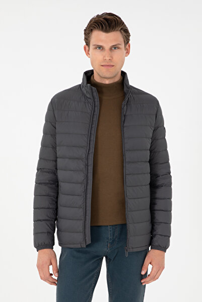 U.S. Polo Assn. معطف أنثراسايت للرجال 50291085 -VR006