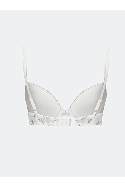 LC Waikiki Lw - Balenli Dolgusuz Desenli Tişört Sütyen