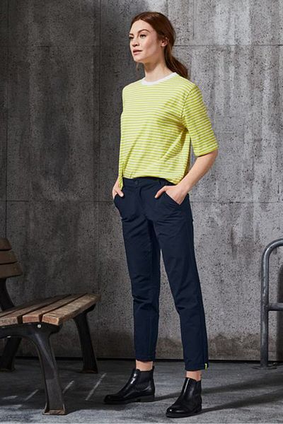 Tchibo Women Regular Fit Soft Shell Trouser, Navy
