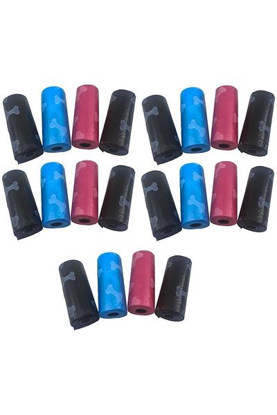 jetfast 20 Rolls of 300 Dog Pets Poop Bags Excrement Bags