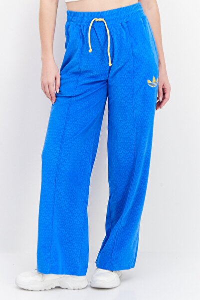 Adidas Originals بنطال رياضي مناسب للتدريب للنساء، باللون الأزرق
