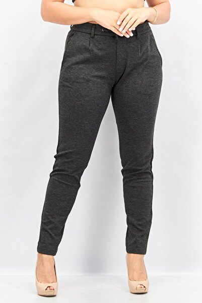 Esprit Women Regular Fit Solid Pants, Black