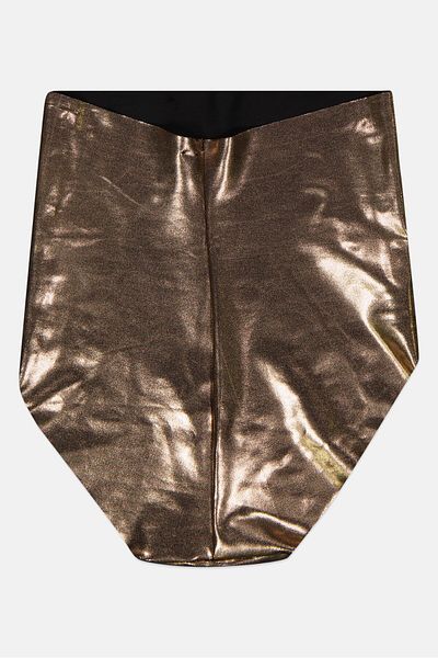 Etam Women Plain Control High Waist Shapewear, Bronze