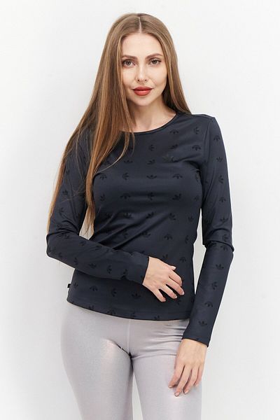 adidas Women Sportswear Fit Long Sleeeve Outdoor Top, Dark Grey