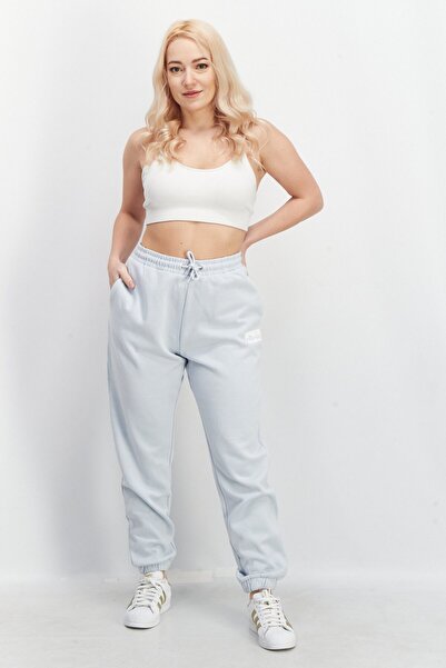 Ellesse Women Sportswear Fit Drawstring Sweatpants, Light Blue