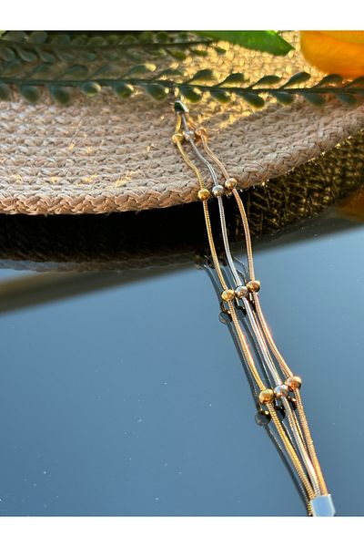 StainlessStore Dorika Bulk Three Rows Bracelet