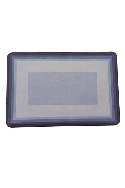 jetfast 58*38 cm 2,5 mm Μπλε γκρι απορροφητικό χαλάκι μπάνιου - Αντιολισθητικό Ablution
