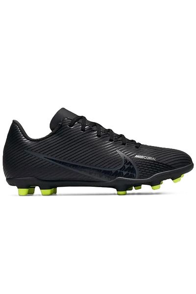 Nike Mercurial Vapor 15 Club Fg/Mg Junior Black Football Shoes