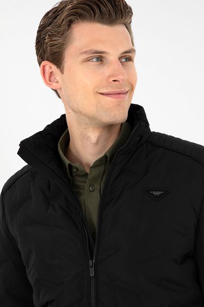 U.S. Polo Assn. Men's Black Coat 50290791 -Vr046