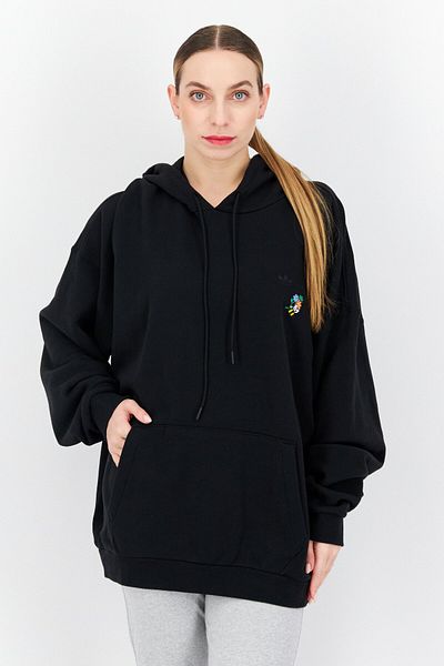adidas Women Sportswear Fit Outdoor Hoodie, Black
