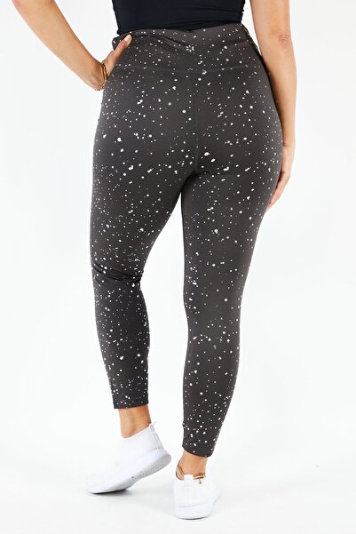 Nine West Women Sportswear Fit Textured Training Leggings, Black