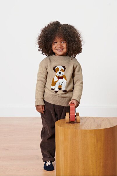 Tchibo Appliqued Toddler Knitted Sweater