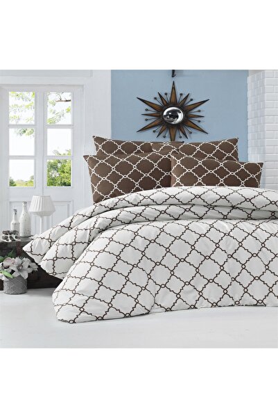 Komfort Home طقم غطاء لحاف فردي Ranforce (رمز أبيض)