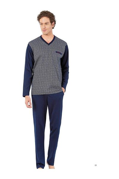 Pierre Cardin PİERRE CARDİN Σετ Πυτζάμες Βαμβακερές Χτενές 6058