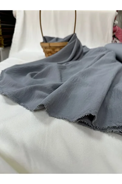 Şanlı Kumaş Gray Anti-Wrinkle Aerobin Fabric Width:150Cm