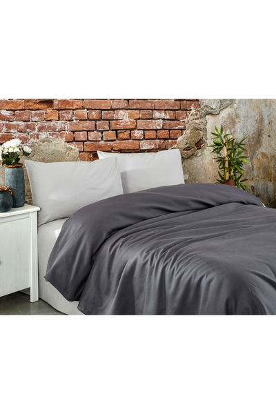 Komfort Home طقم بايك رانفورس مزدوج / أنثراسايت