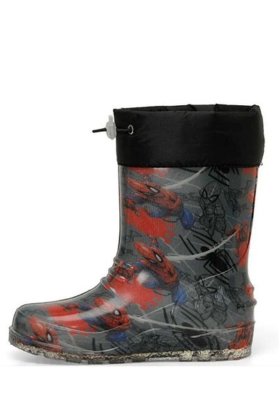 casso Unisex Gray Boy's Plastic Rain Boots