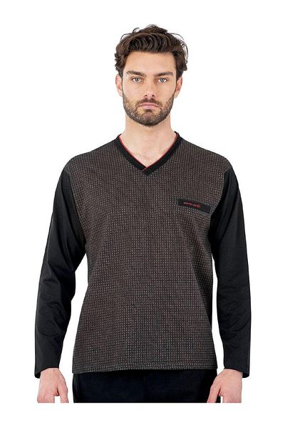 Pierre Cardin PİERRE CARDİN Σετ Πυτζάμες Βαμβακερές Χτενές 6058