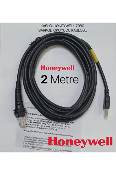 Genel Markalar KABLO-HONEYWELL 7980 BARKOD OKUYUCU KABLOSU CBL-500-300-S00