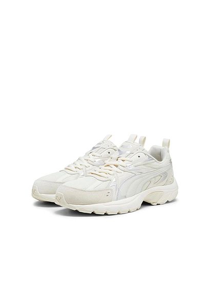 Puma Cream Men's Leather Lifestyle Shoes Milenio Tech Suede 393489 -03