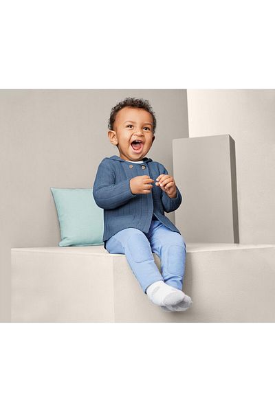 Tchibo Baby Boys Knitted Cardigan, Blue