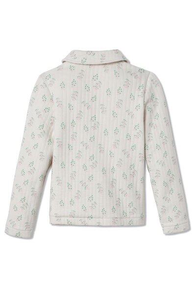 Tchibo Toddlers Girl Allover Print Sweater, White Combo