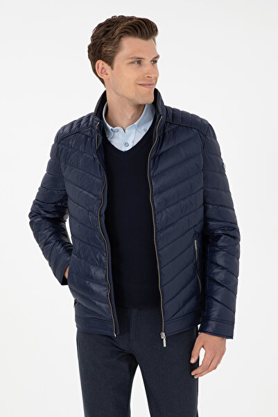 U.S. Polo Assn. Men's Navy Blue Coat 50290792 -Vr033