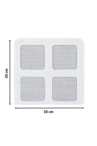 jetfast 10 Pieces Adhesive - Disposable Sink, Bathroom, Kitchen, Shower Drain, Hair Bristle Hair Collector Wire Strainer