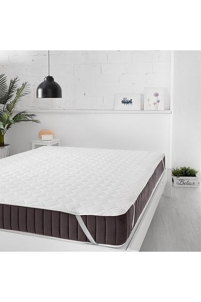 Komfort Home Quilted Corner Elastic Liquid Proof Mattress Protector Mattress Cover - All Sizes