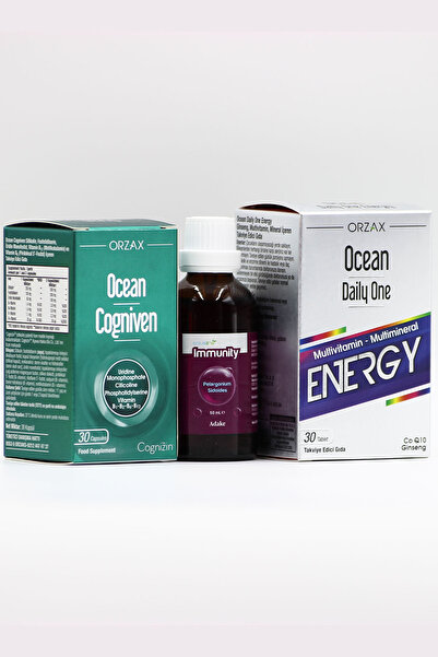 Ocean Cogniven, Ocean Daily One Energy and Estellife Immunity Triple Pack