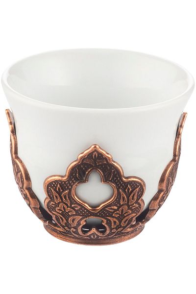 Sena 6-Person Porcelain Mirra Cup (133-K)