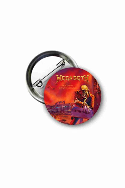fırsatlar diyarı Megadeth - Peace Sells... but Who's Buying? Albümü Buton Rozet