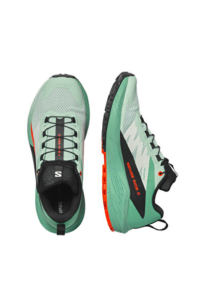 Salomon Sense Ride 5 Women's Green Trail Running Shoes Women's Trail Running Shoes