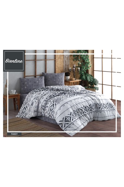 Komfort Home طقم غطاء لحاف Ranforce مزدوج / فاخر