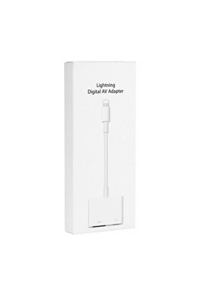 Apera İPhone Lightning Uyumlu Hdmi Dönüşüm Kablosu Adaptörü 8 Pin Yüksek Hızlı Dijital Tv Av Tak-çalıştır