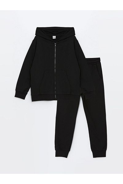 LC Waikiki Hooded Boy's Tracksuit Set