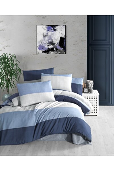 Komfort Home طقم غطاء لحاف مزدوج من القطن (ROUTE)