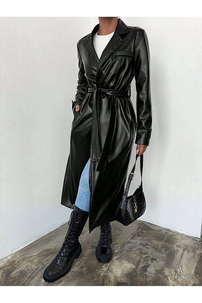 SEVOS Steel Grace Trench Coat
