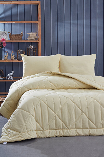 Komfort Home Double 100% Cotton Fabric Silicone Filled Quilt /g4