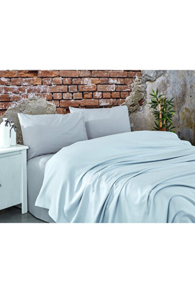 Komfort Home طقم بيكيه رانفورس مزدوج / رمادي فاتح