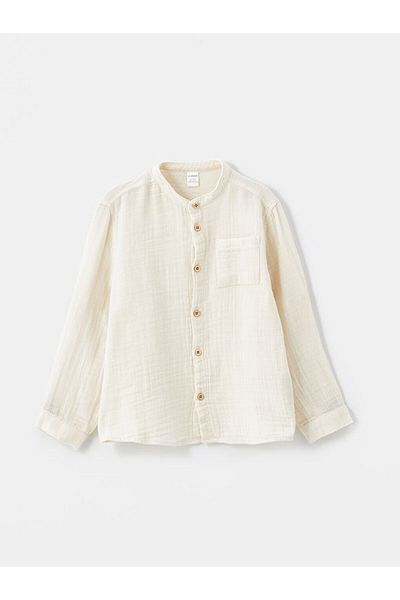 LC Waikiki Lcw Long Sleeve Basic Boy's Shirt