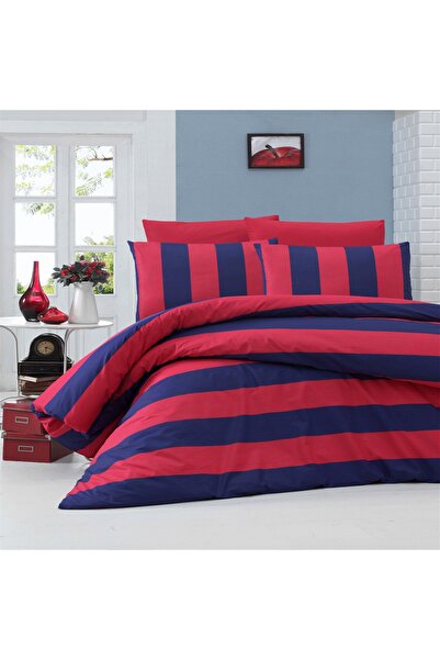Komfort Home طقم غطاء لحاف Ranforce مزدوج (BRAID)