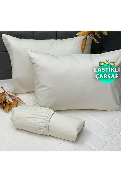 Komfort Home King Size Yarn Dyed Cotton Fabric Elastic Sheet Sets (HEIGHT 40 CM)